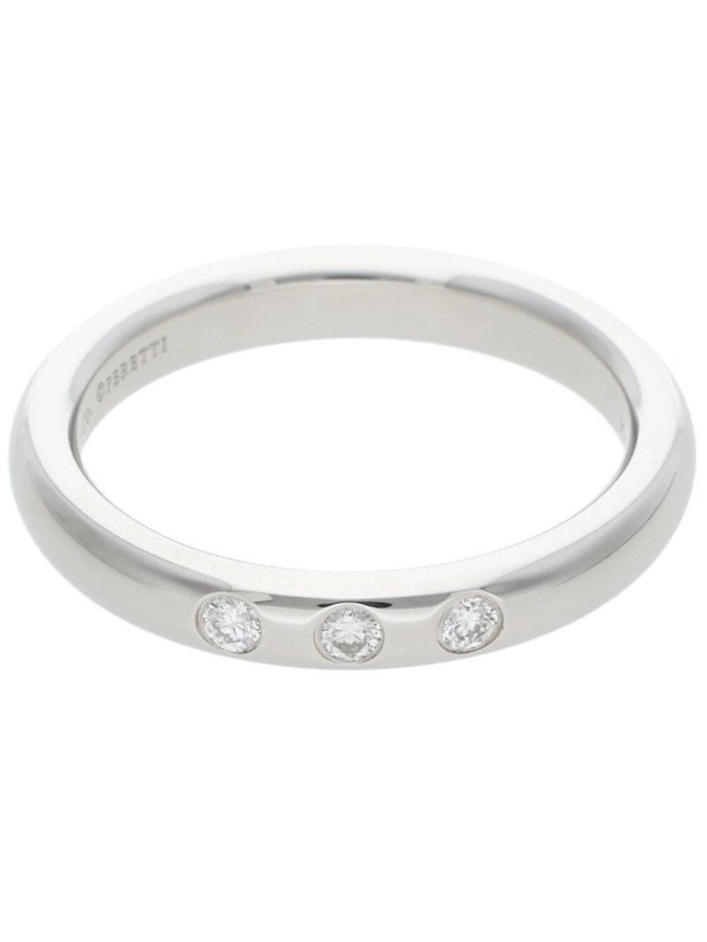 Tiffany & Co Stacking Band Platinum Ring